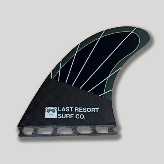 Ray Floating Tri-Fin Carbon Single Tab