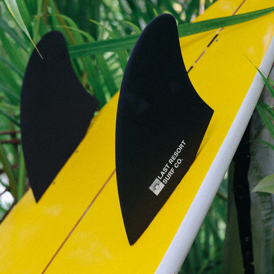 Reef Keel Fin Black Dual Tab