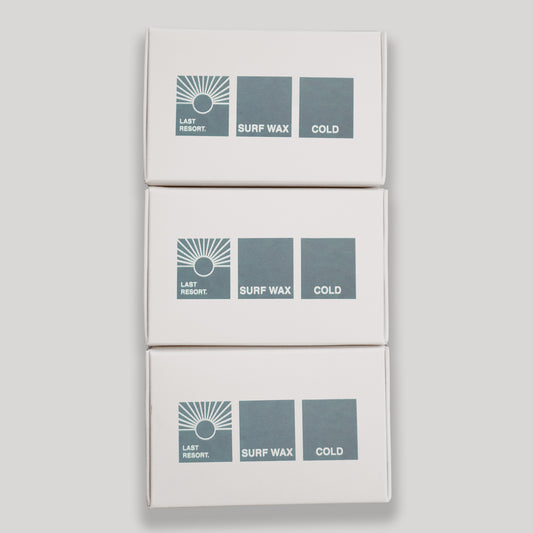Cold Water Surf Wax - 3 Pack