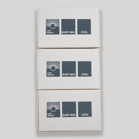 Cool Water Surf Wax - 3 Pack