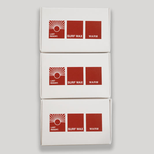 Warm Water Surf Wax - 3 Pack