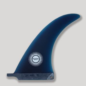 Rise Single Fin Raked Navy 8"