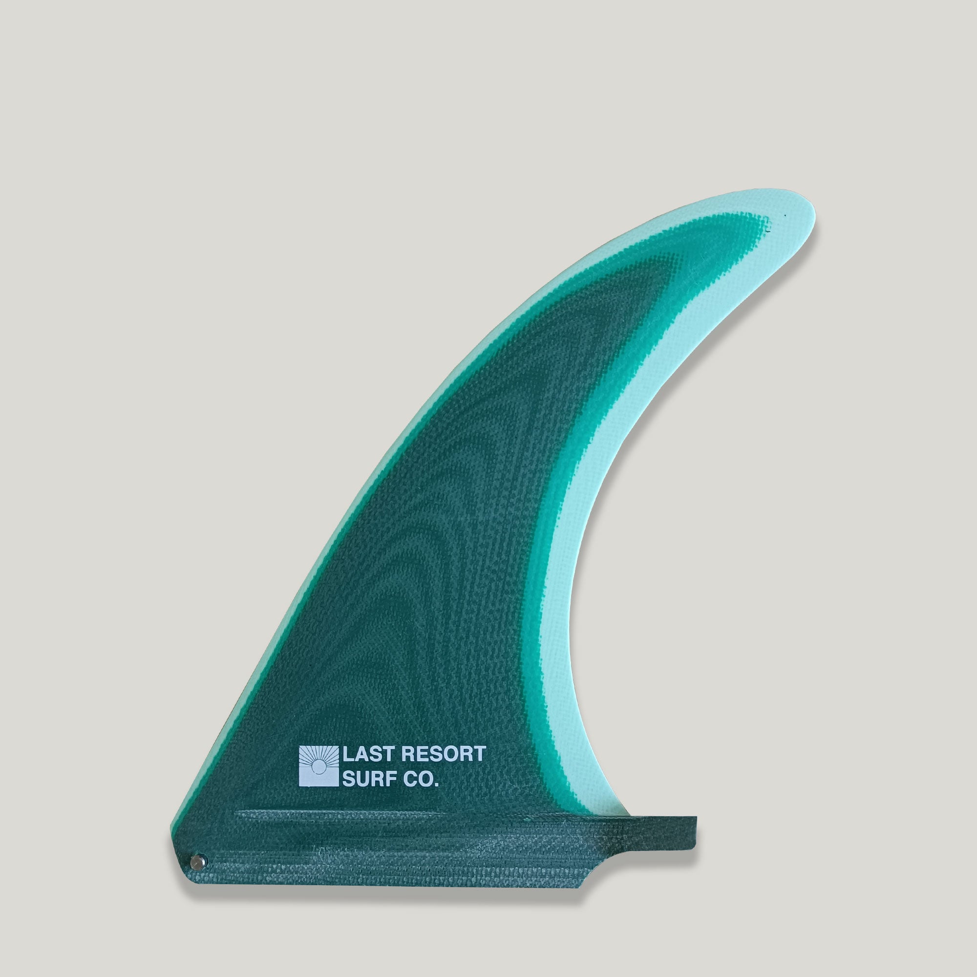 Bayside Raked Single Fin Sea Green 8"