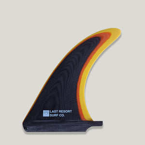 Bayside Raked Single Fin Sunset 8"